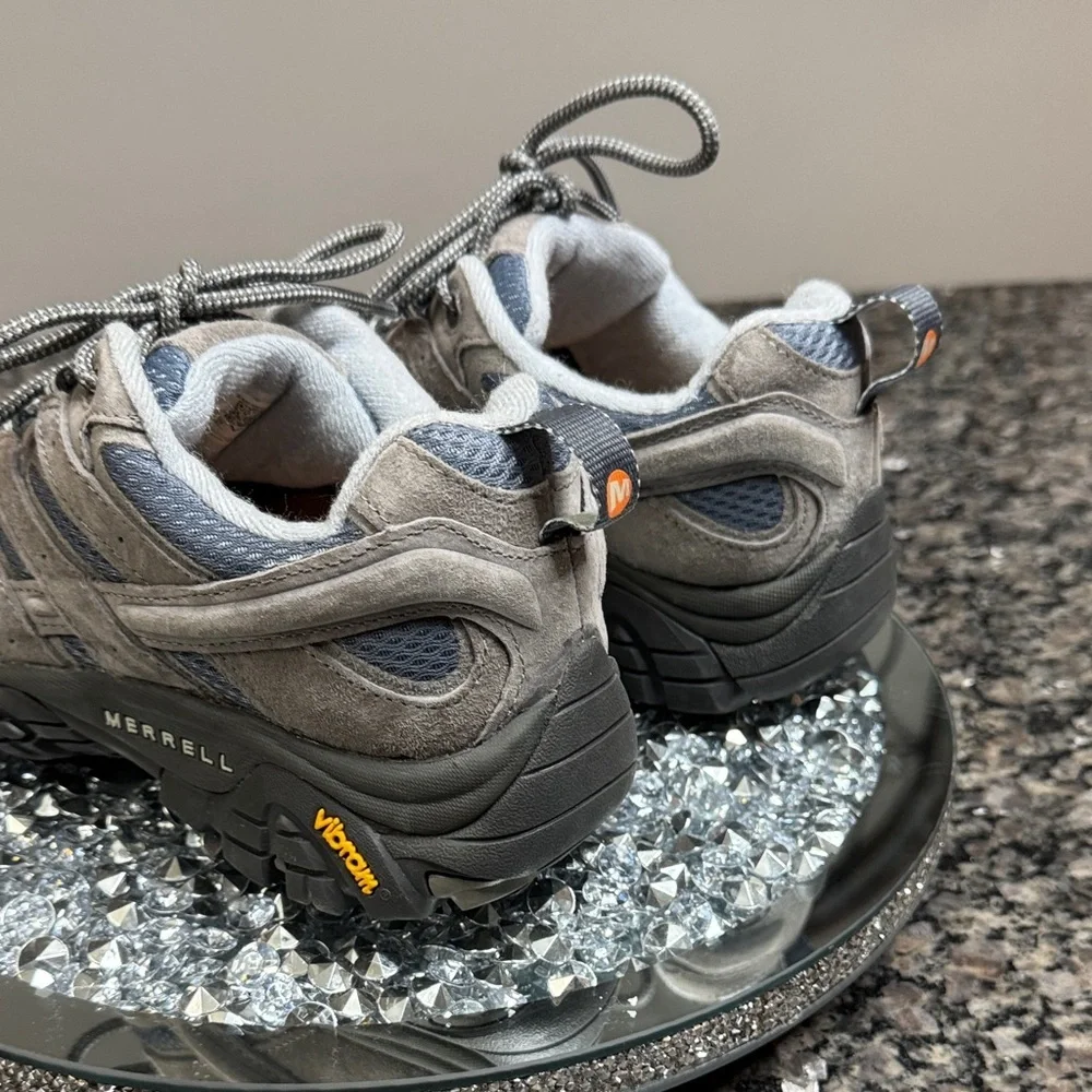 Merrell Vibram Gray and Blue Athletic Shoes NWOT 10 - Picture 12 of 17